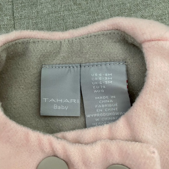 Tahari Infant Peacoat - Picture 2 of 4